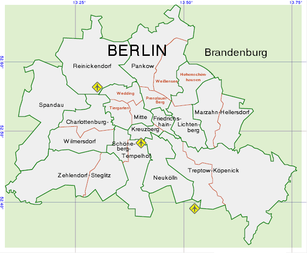 berlin brandenburg map